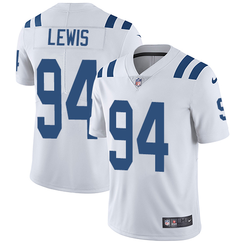 Indianapolis Colts #94 Limited Tyquan Lewis White Nike NFL Road Youth Vapor Untouchable jerseys->indianapolis colts->NFL Jersey